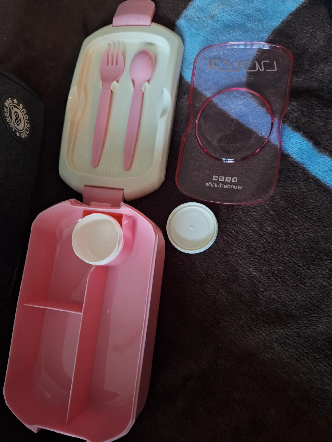 NEW Pink Lunchbox and Matching Cup 🥤 image indicator(2)