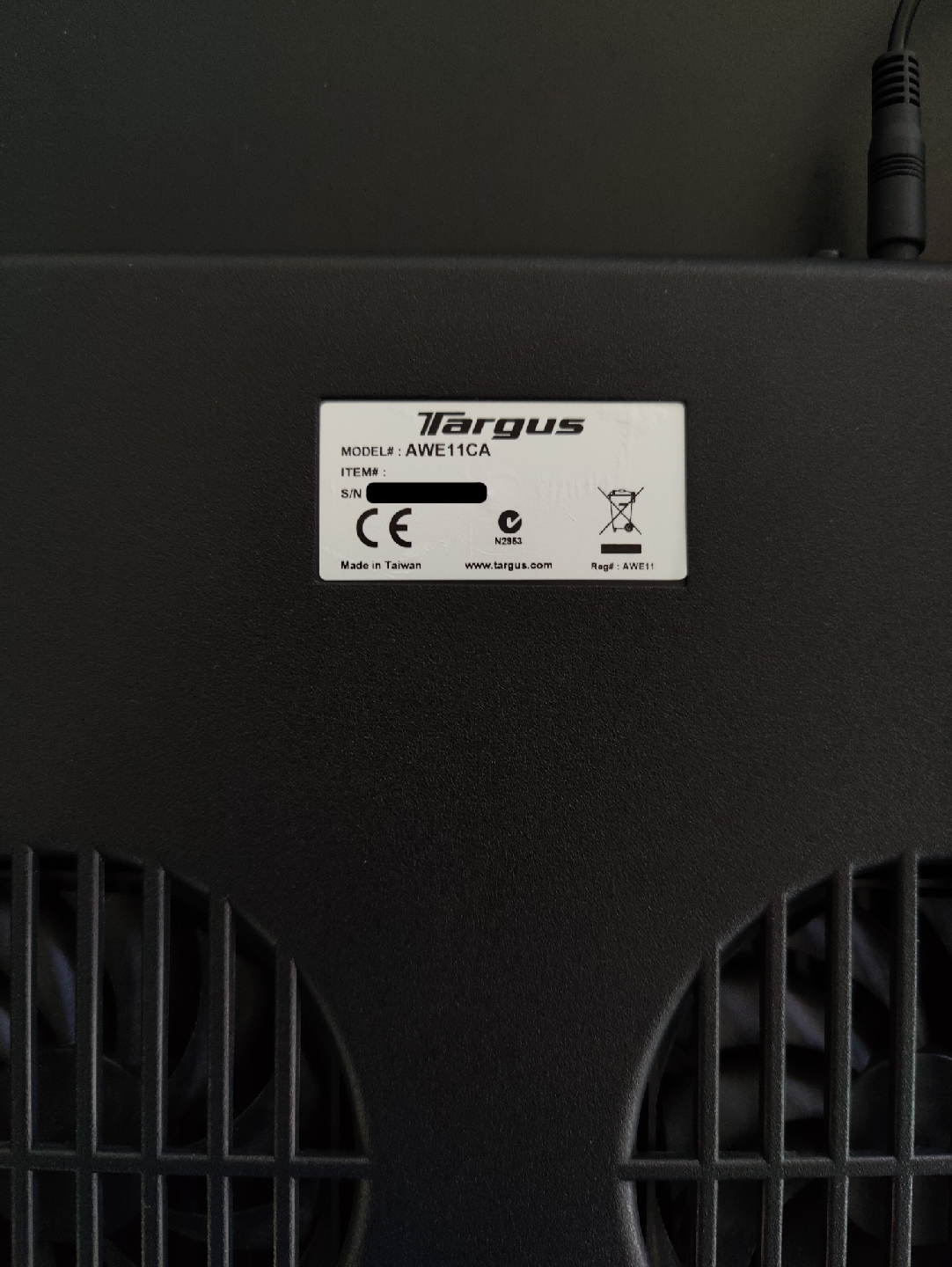 Targus AWE11CA Laptop Cooling Pad - photo 3