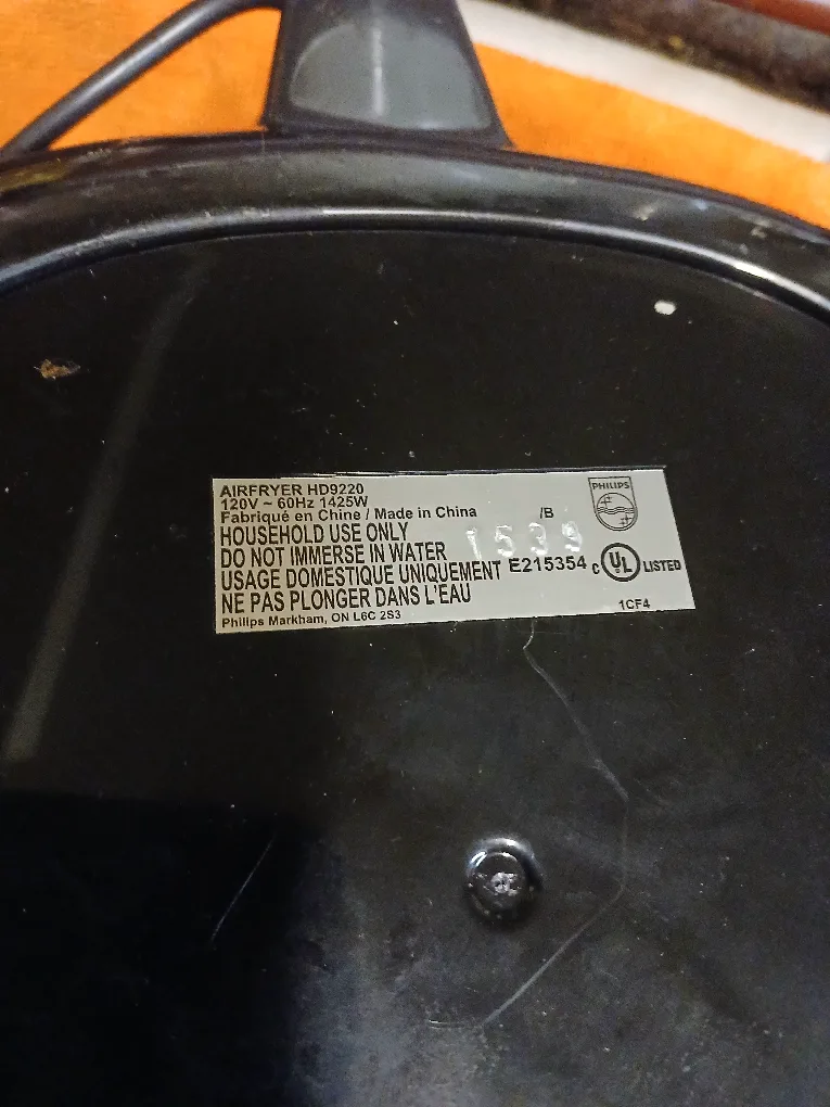 Philips Airfryer HD9220 image indicator(3)