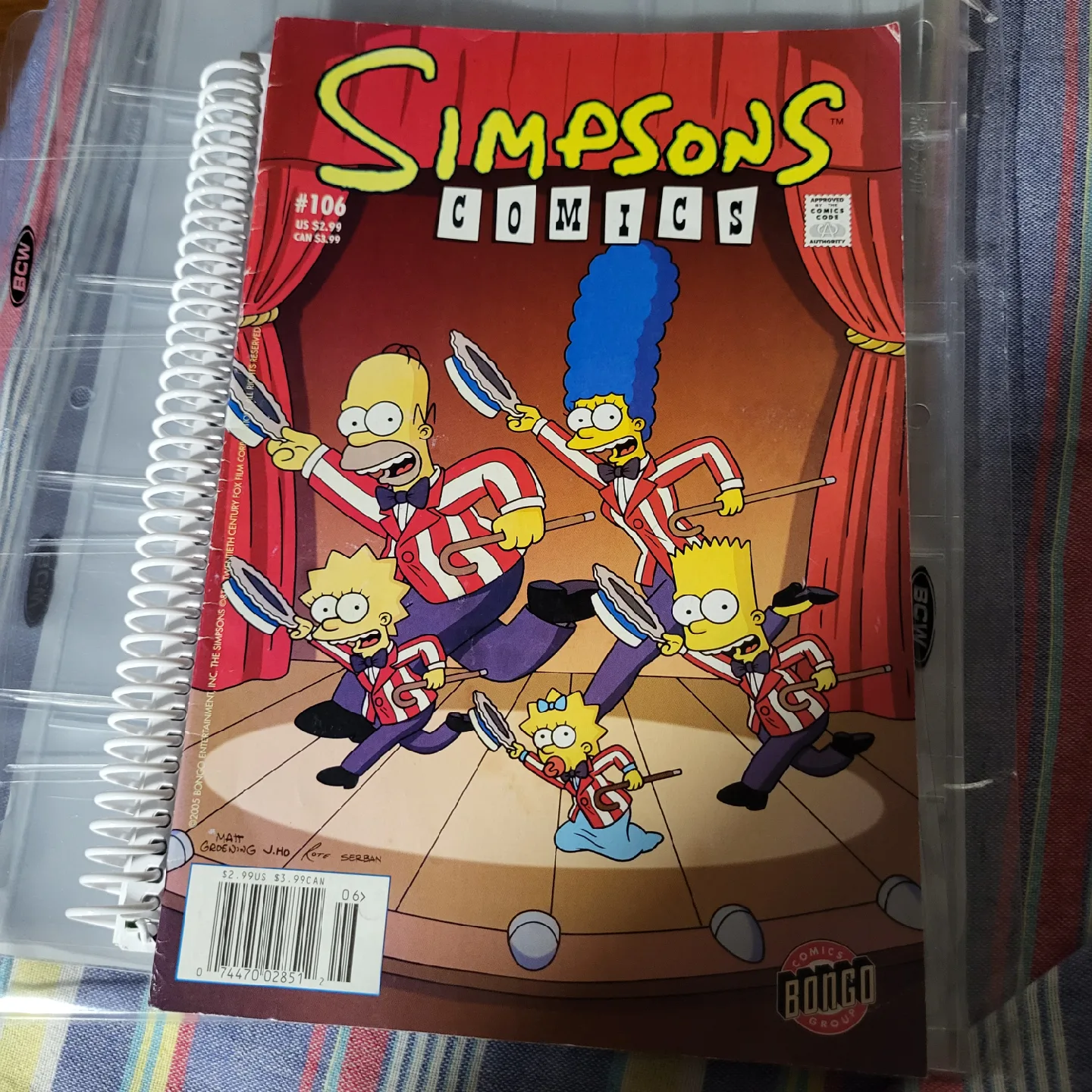 Simpsons Comics #106 & Bart Simpson Book thumbnail