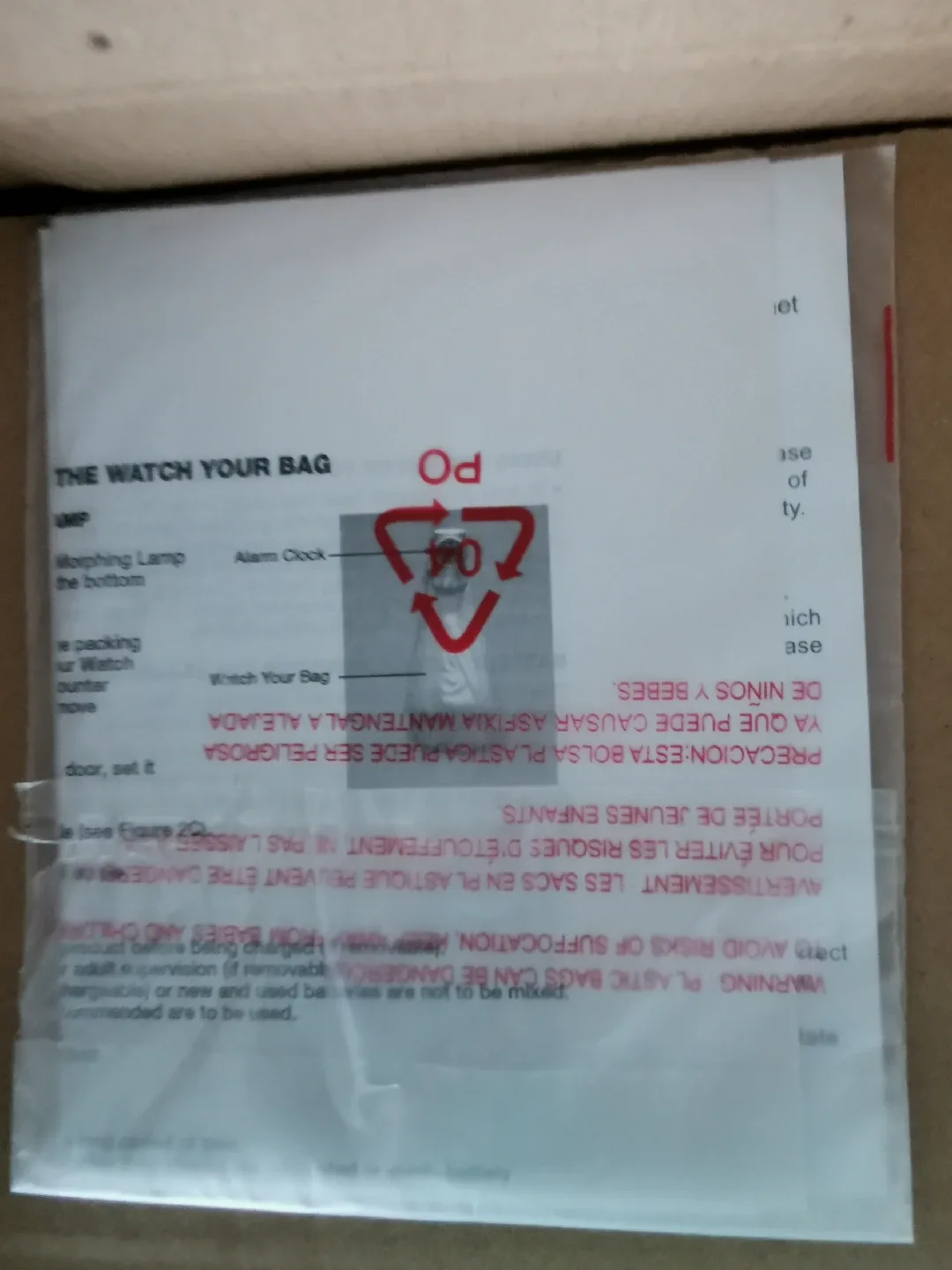 It's About Time Watch Your Bag Alarm Clock image indicator(9)