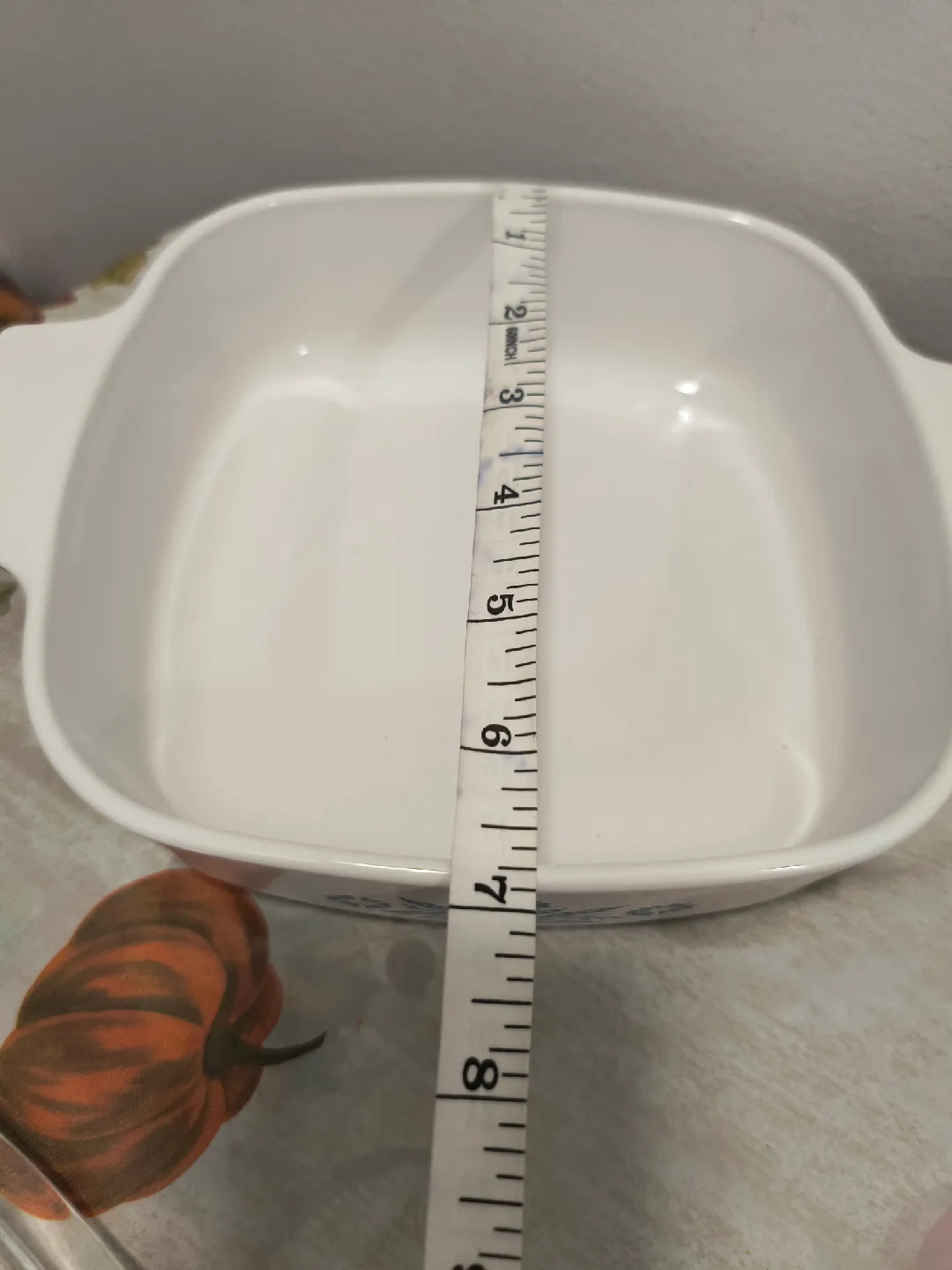 Vintage Pyrex Blue Cornflower Casserole Dish with Lid image indicator(3)