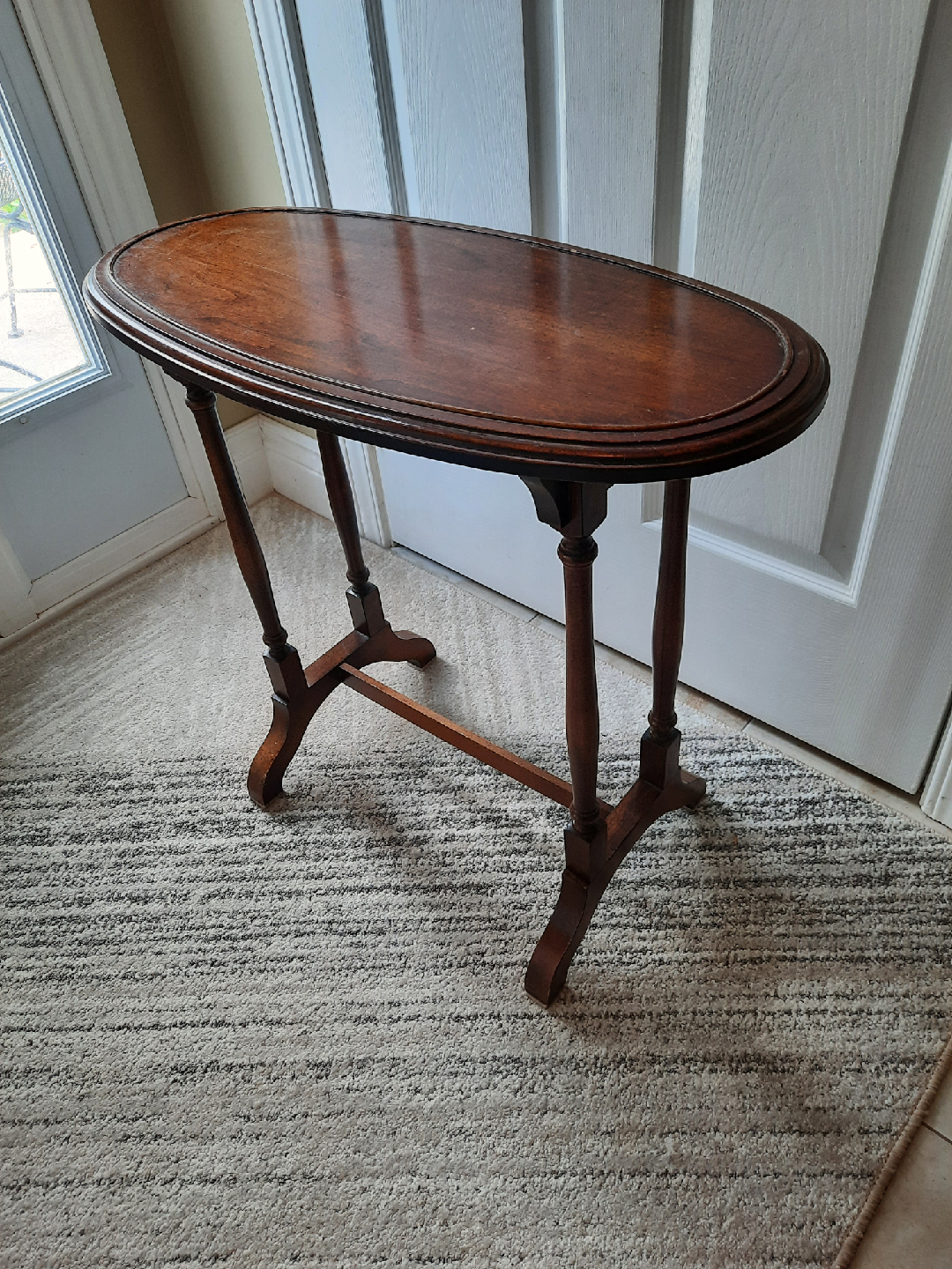 mahogany  side table