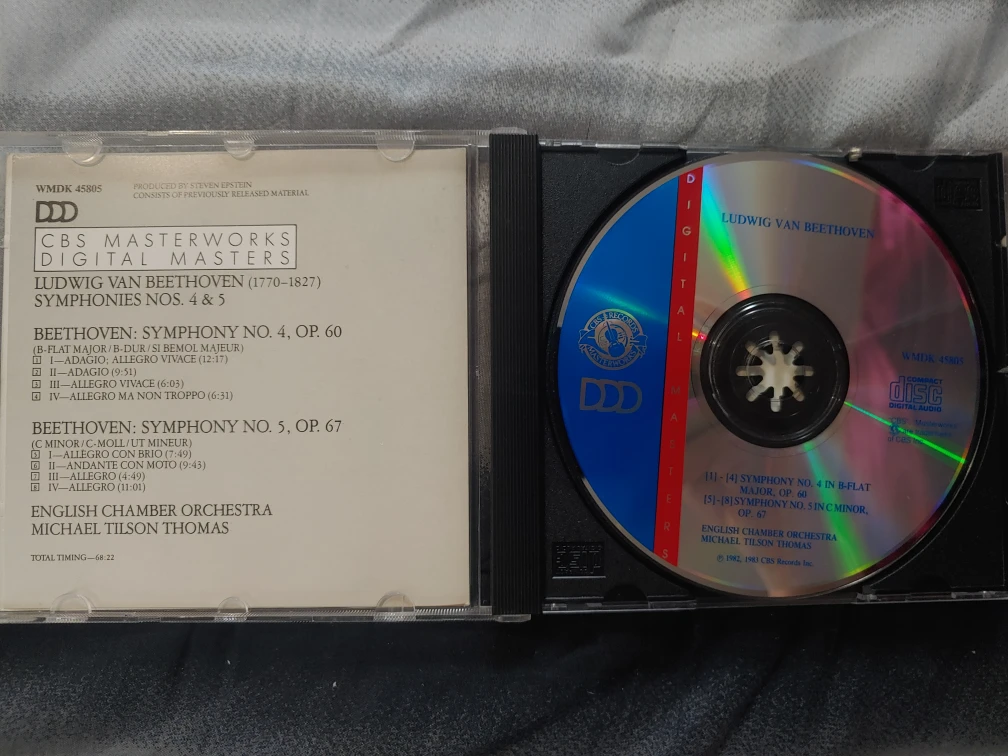 Beethoven Symphonies Nos. 4 & 5 CD - photo 3