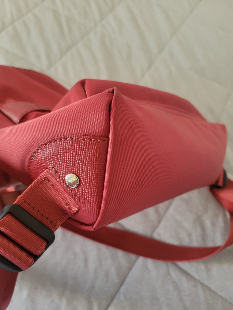 Longchamp Backpack Roseau Red Small - photo 5