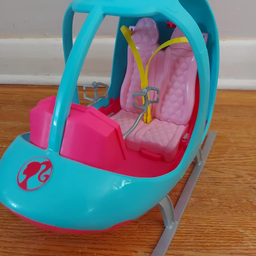 As NEW - Barbie Helicopter Toy image indicator(5)