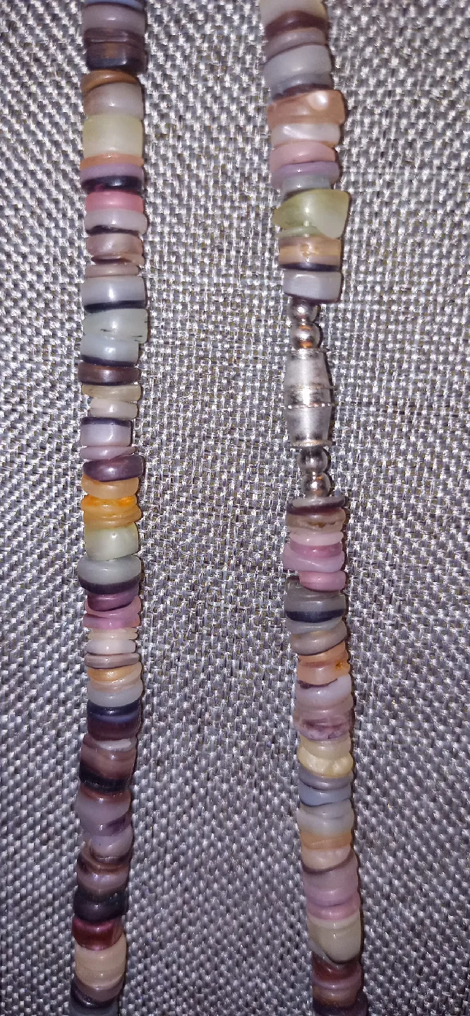 Handmade Multi-Colour Flourite Beaded Necklace image indicator(2)