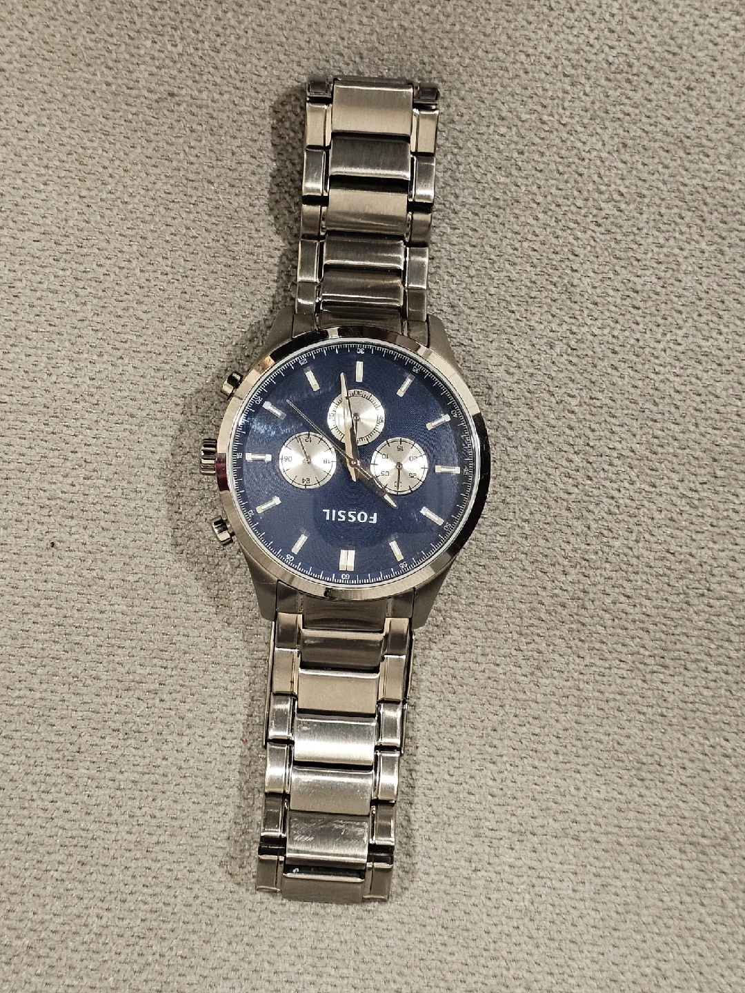 Fossil Men's Chronograph Stainless Steel Watch image indicator(3)