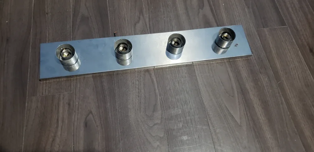 Silver Vanity Light Fixture thumbnail