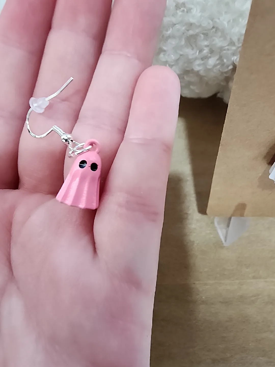 Boo-tiful Handmade Ghost Earrings! image indicator(2)