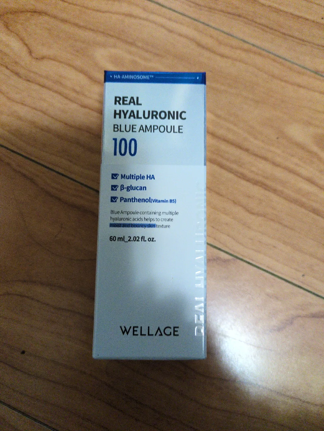 Wellage Real Hyaluronic Blue Ampoule