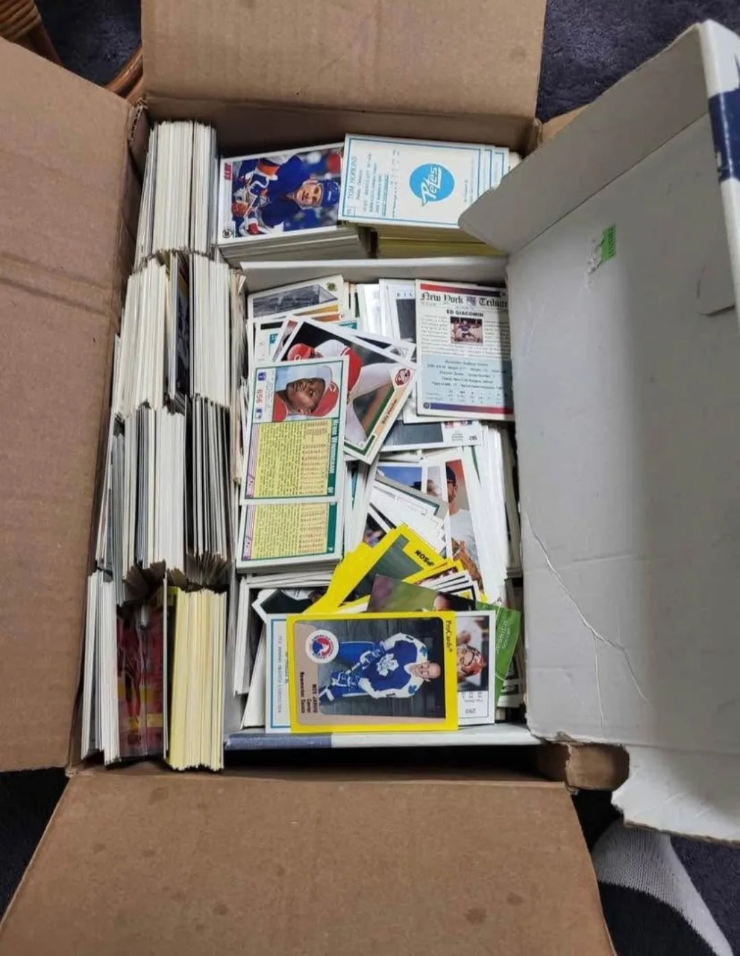 Mixed Lot of Trading Cards (Pokemon, Magic, Hockey) image indicator(5)