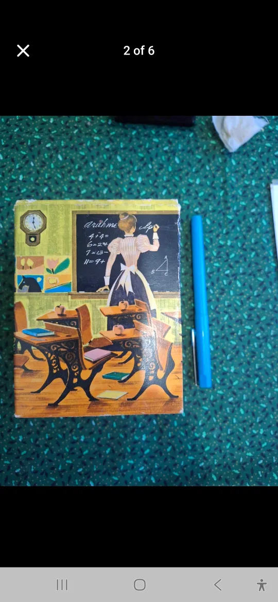 Vintage Avon Charisma Cologne School Desk Decanter image indicator(2)