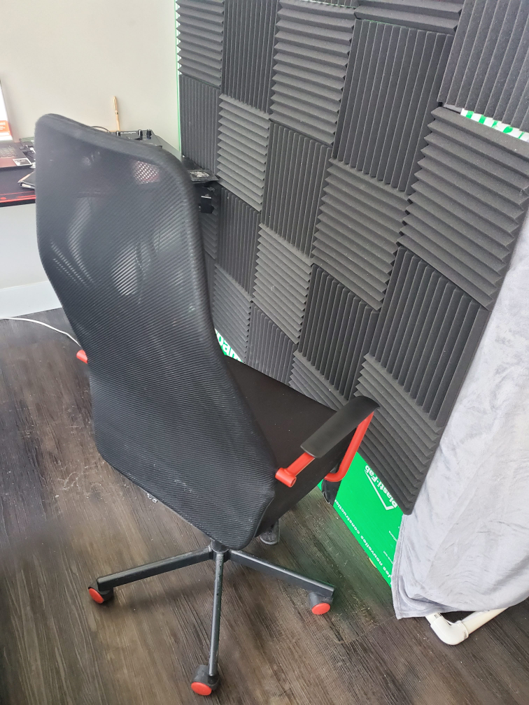 Gaming table and  Chair - Black and Red - photo 3