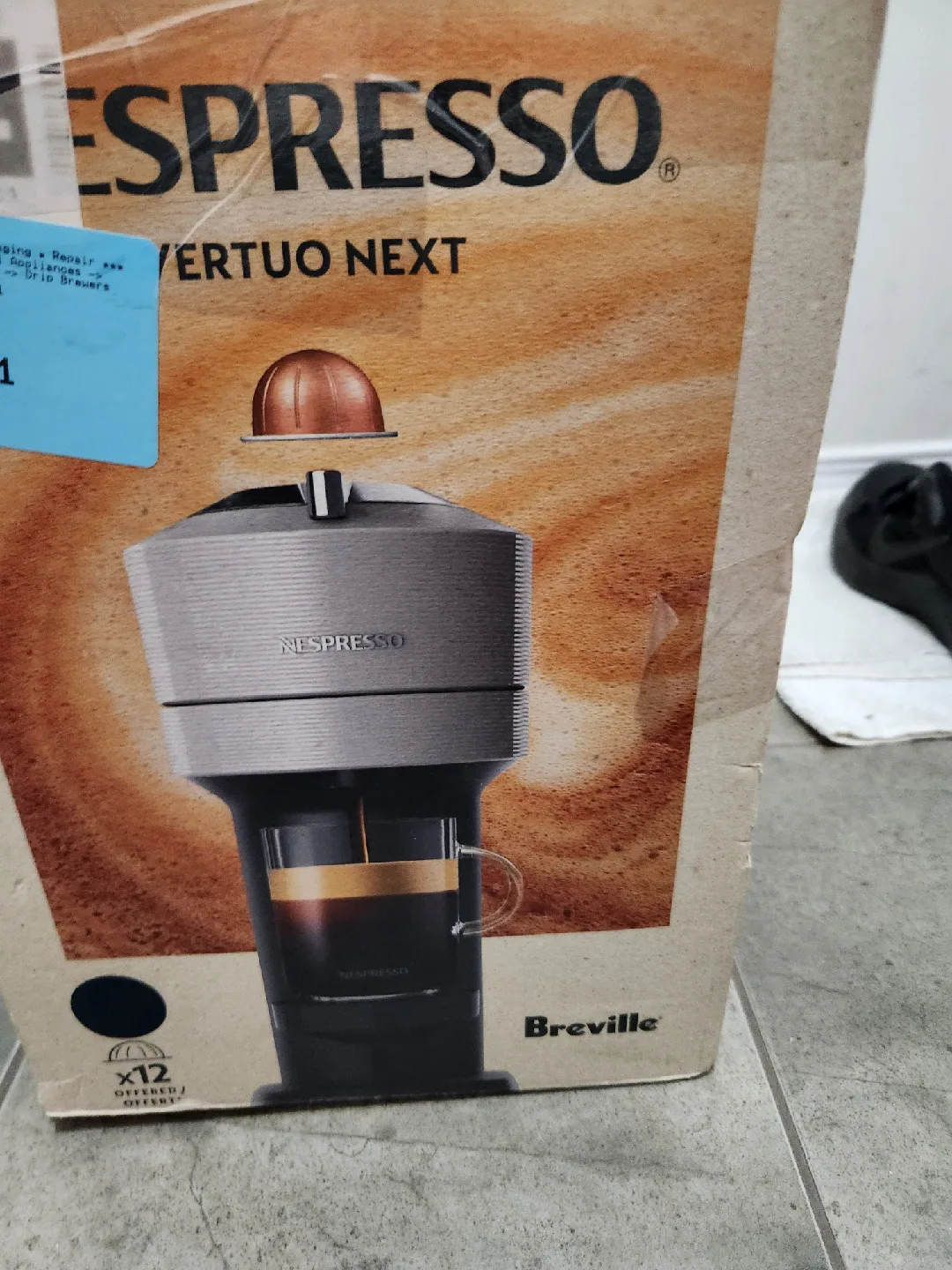 Nespresso Vertuo Next by Breville