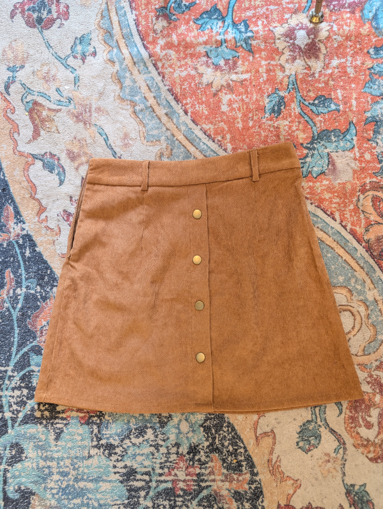 Corduroy Mini Skirts Size S Never Worn - photo 2
