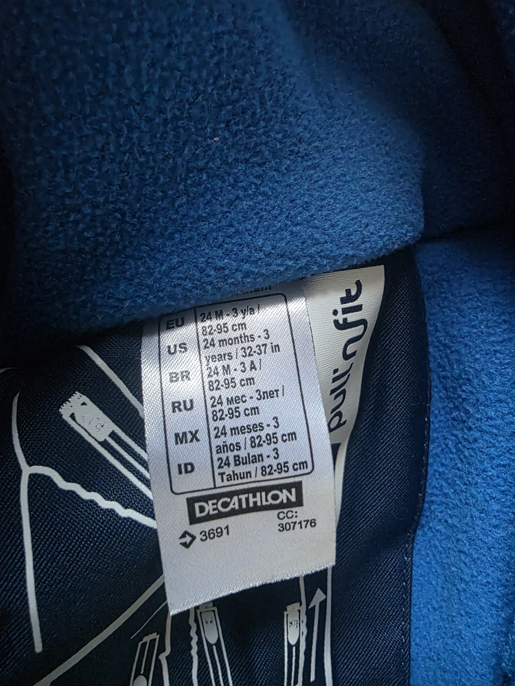 Decathlon Pull'n Fit Snowsuit - 24 Months-3years. - photo 3