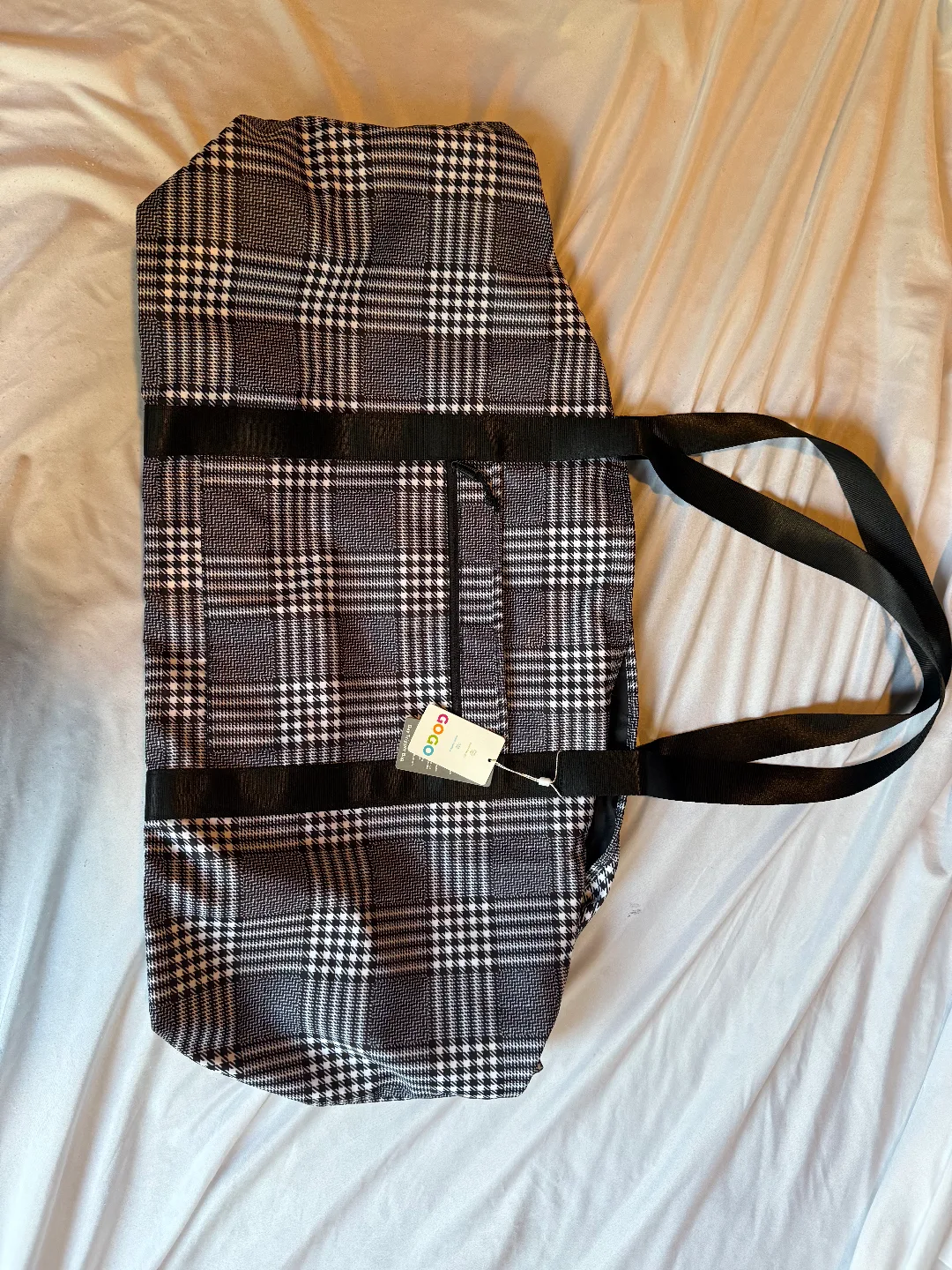 GOGO Day Tripper Bag - Plaid Tote image indicator(2)