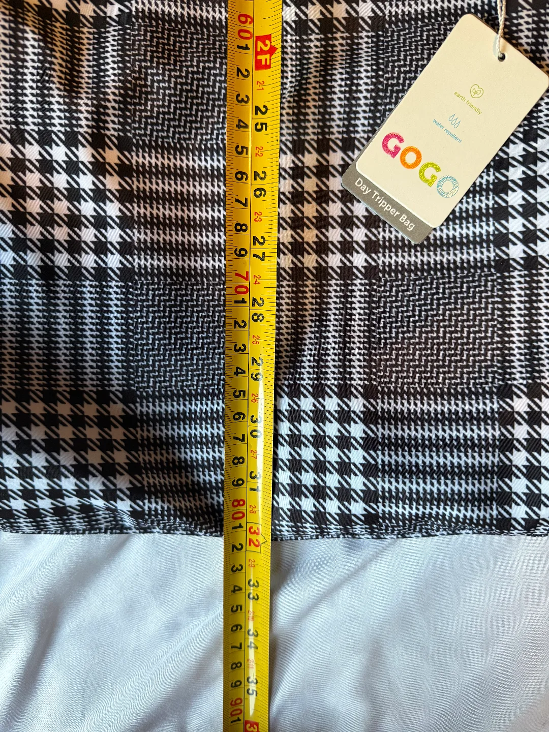 GOGO Day Tripper Bag - Plaid Tote image indicator(4)