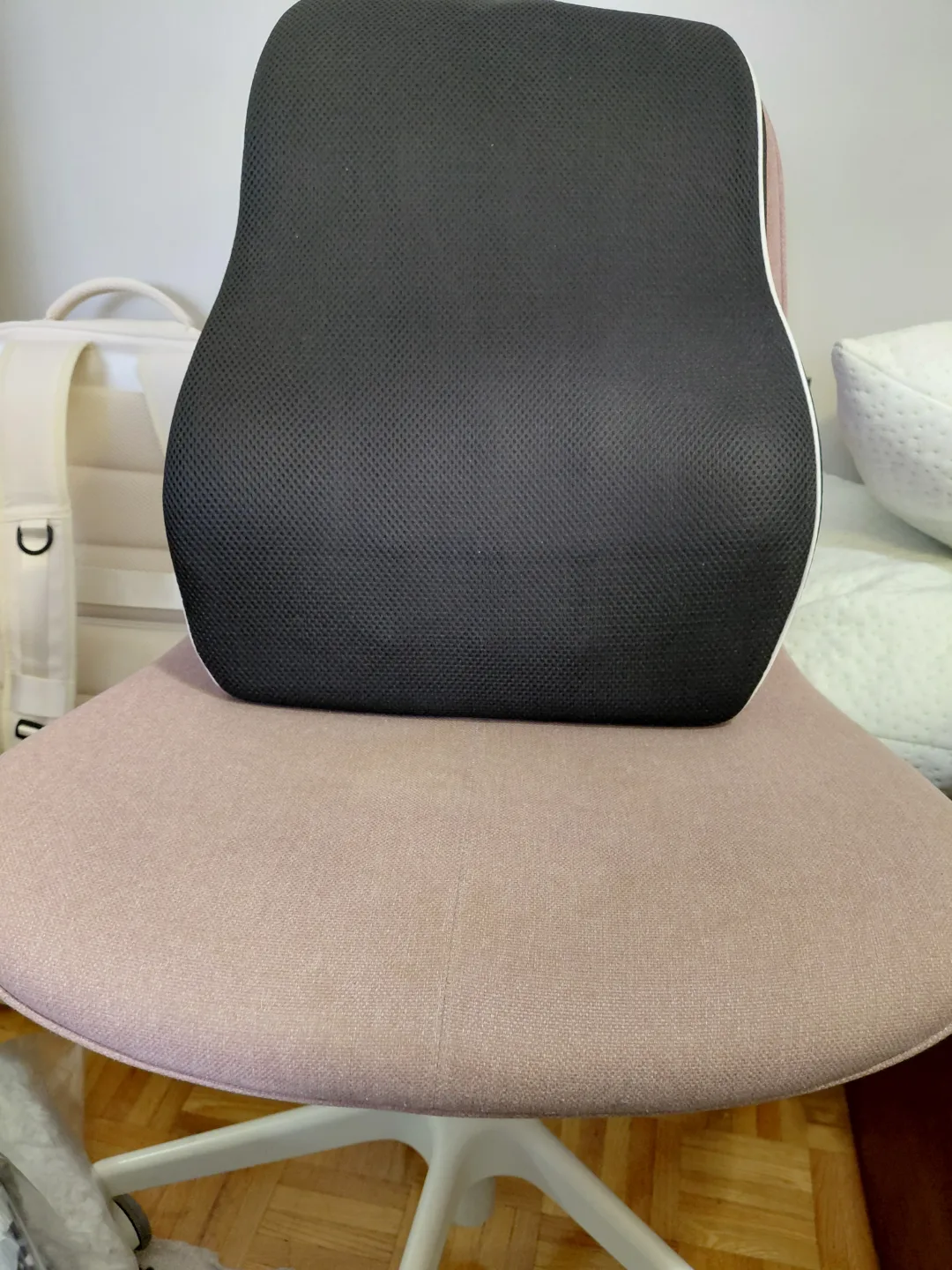 Lumbar Support Back Cushion - Black thumbnail