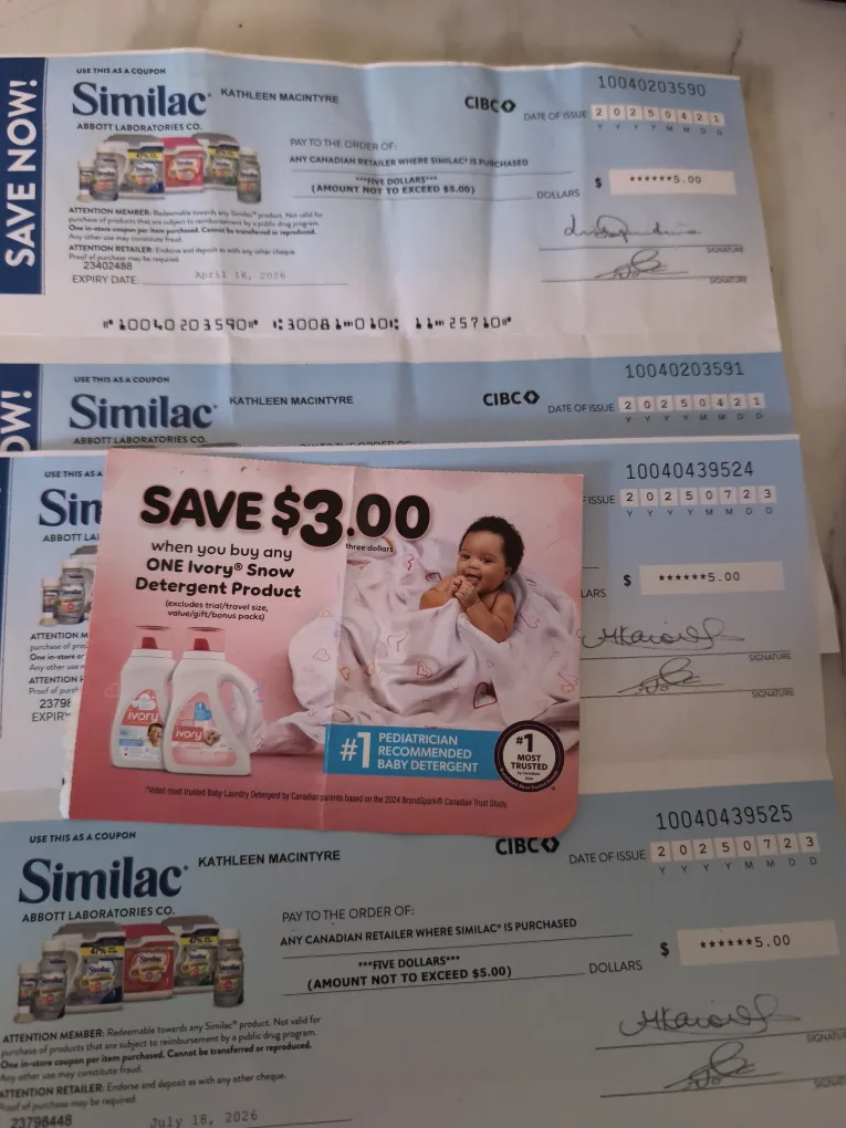 Similac & Ivory Coupons - Save up to $5! 🥕 thumbnail