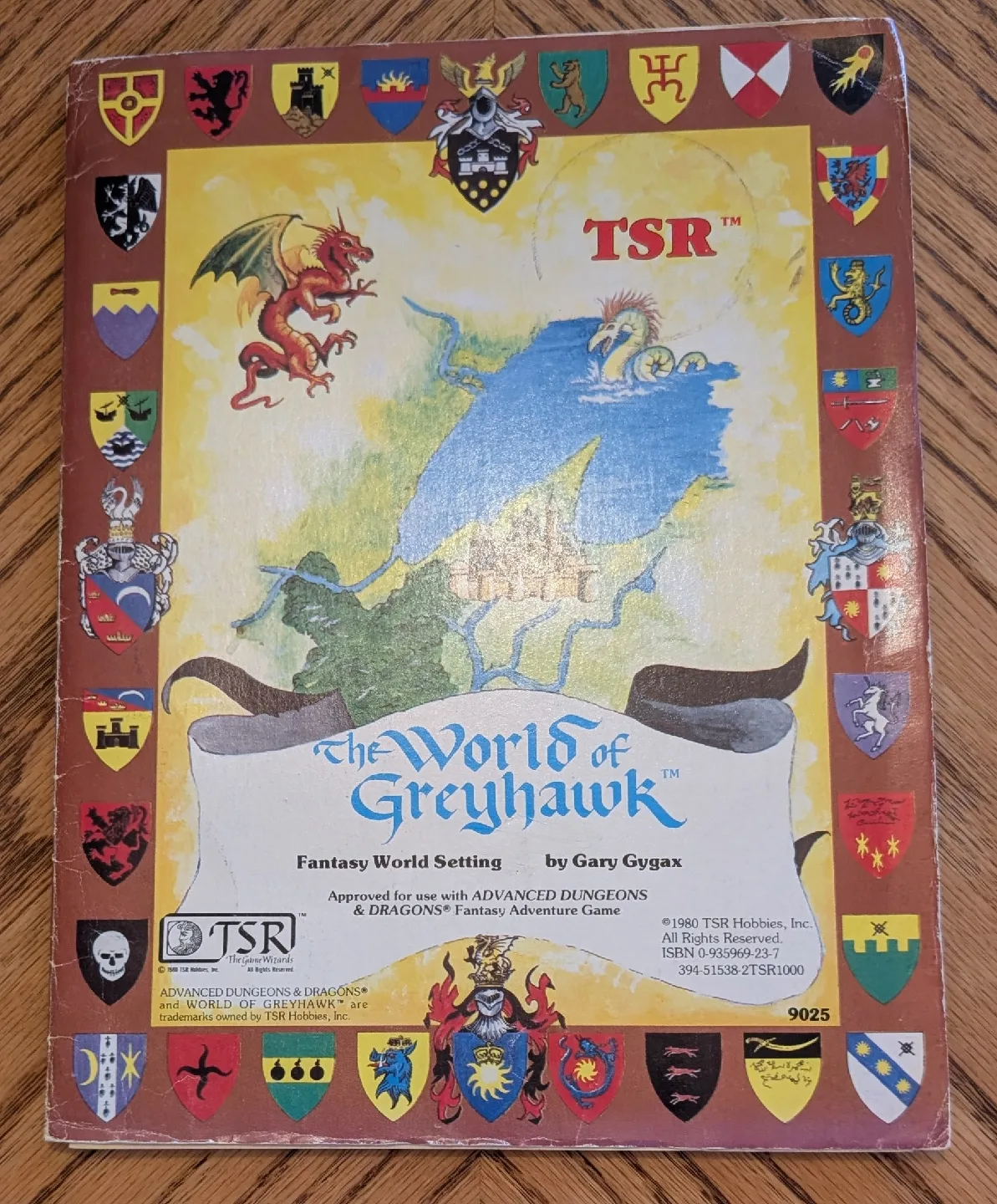 The World of Greyhawk Fantasy World Setting by Gary Gygax thumbnail