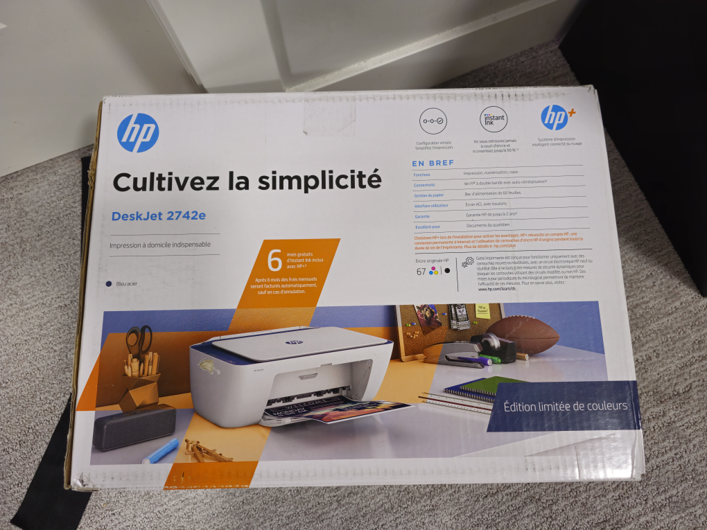 Used HP DeskJet 2742e Printer 🥕