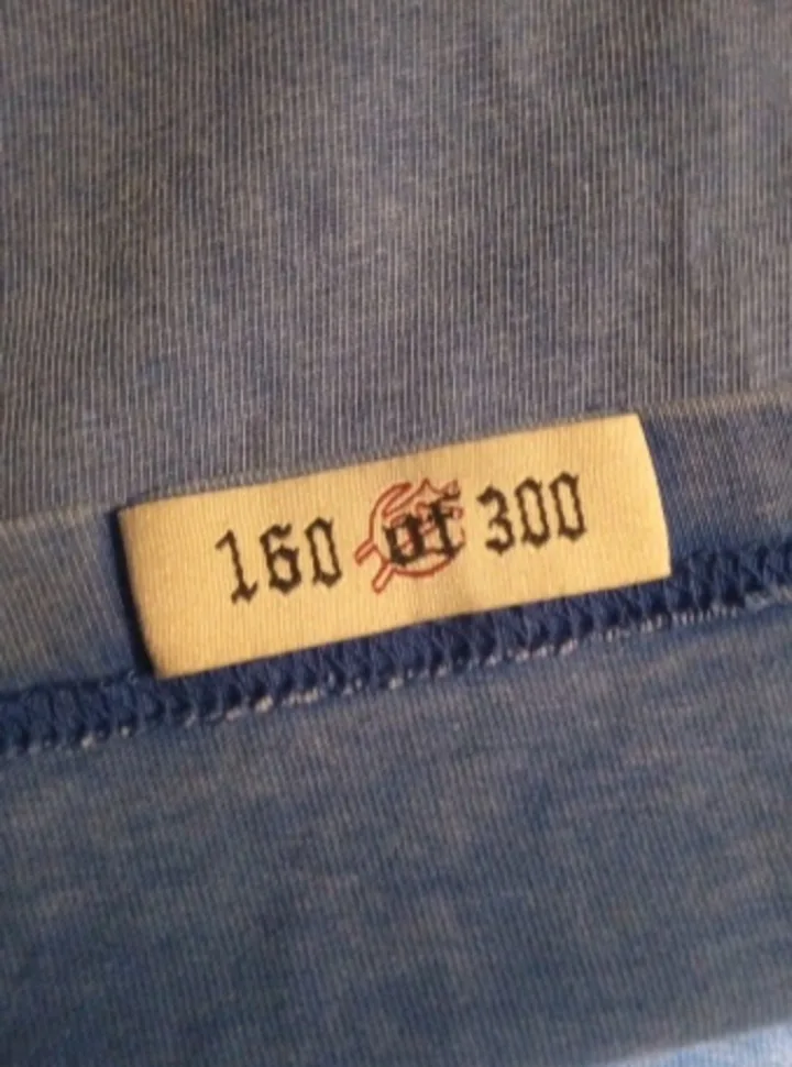 Godspeed Blue Graphic T-Shirt " ROCK ON " - XL image indicator(3)