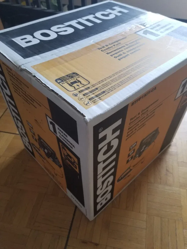 Bostitch BTFP1KIT-CA Air Compressor & Nailer Kit - New image indicator(2)