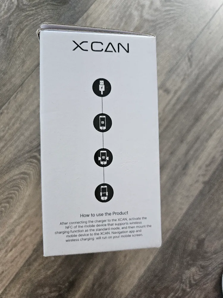XCAN Smart Wireless Charger w/ Auto Navigation image indicator(9)