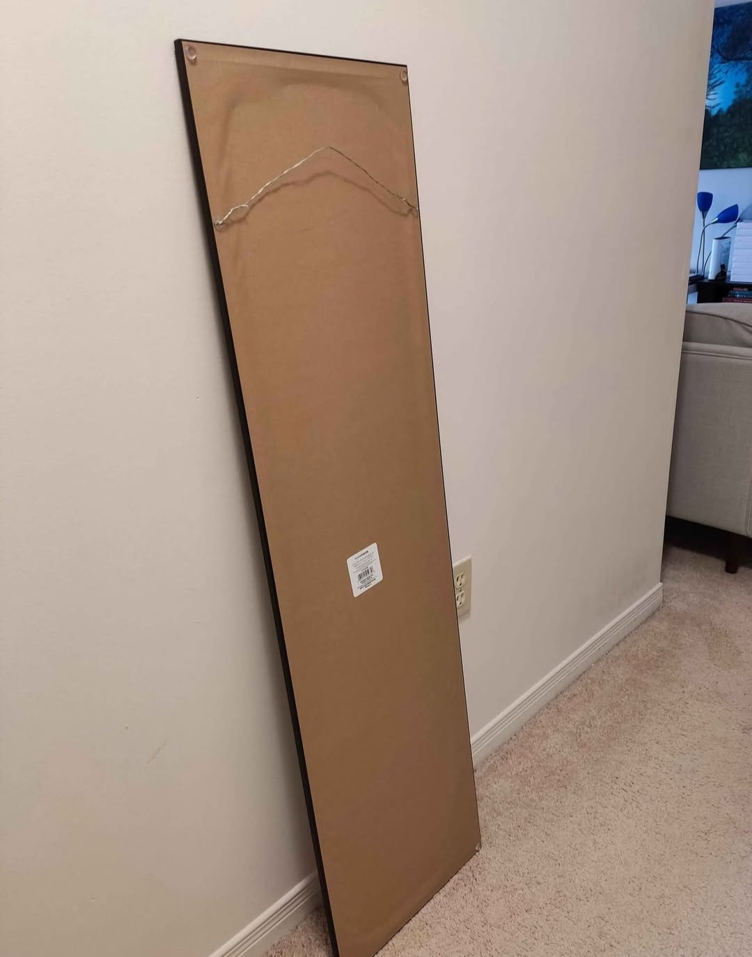 Full Length Mirror with 2 Black Frames and one white - photo 2