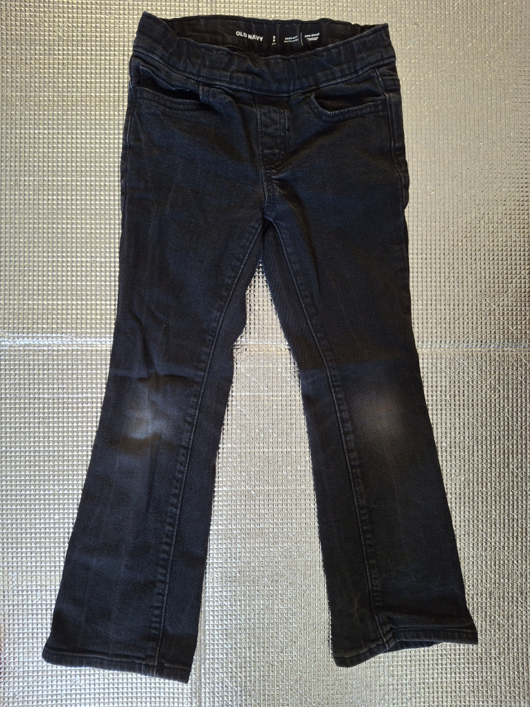 Old Navy kids Black Denim Jeans  6-7 yrs