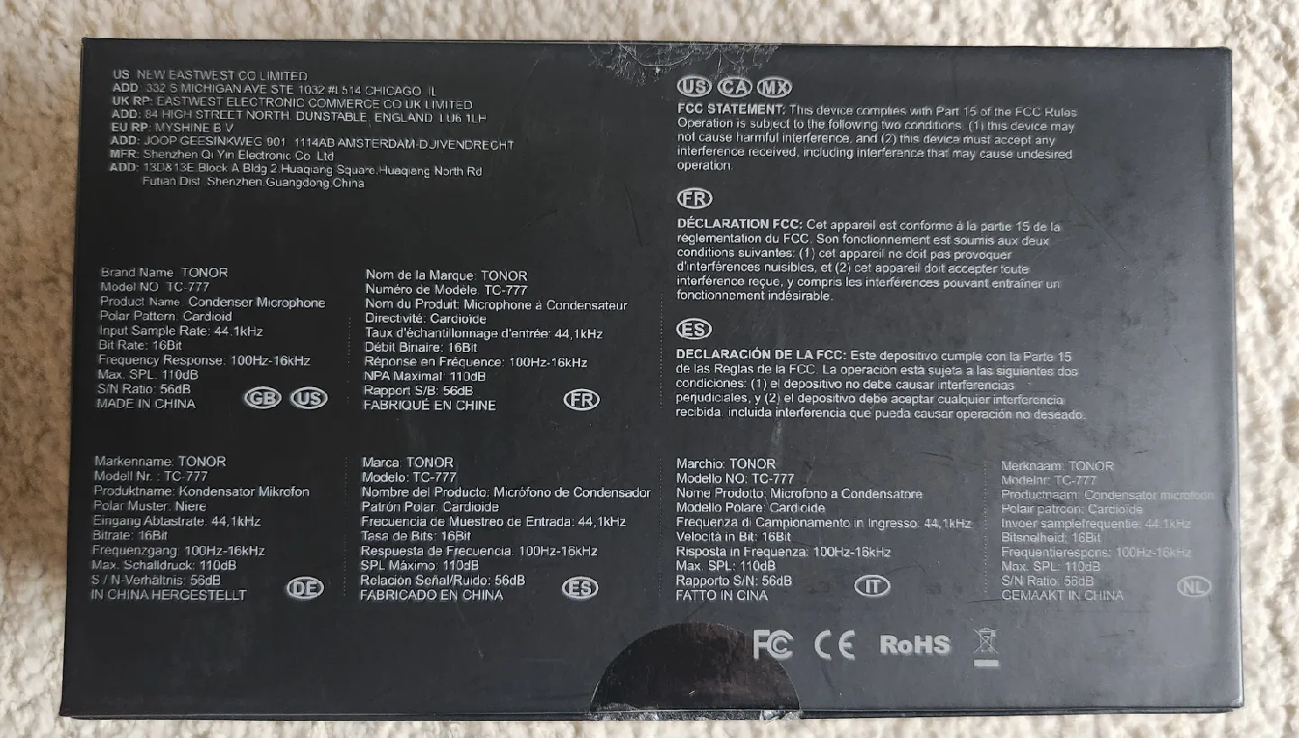 TONOR TC-777 USB Condenser Microphone image indicator(2)