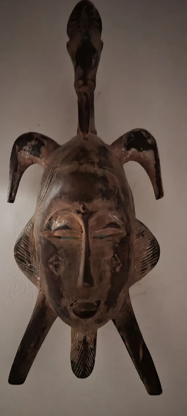 Vintage African Tribal Mask image indicator(2)