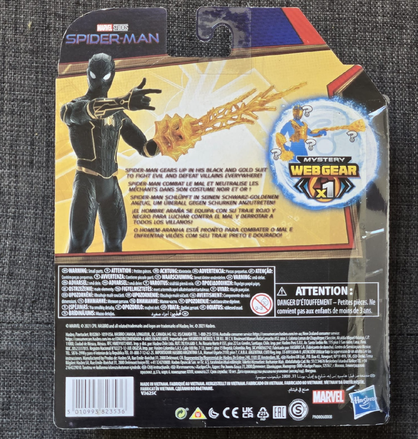 Marvel Spider-Man Mystery Web Gear Action Figure - photo 3