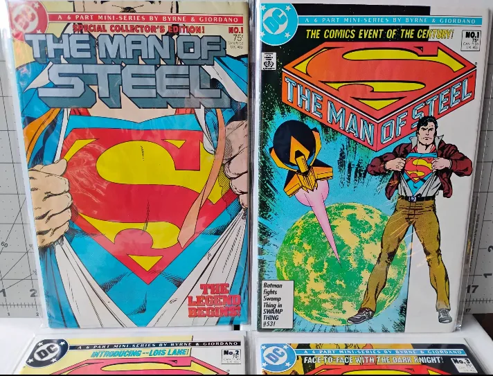 Superman Bundle The Man of Steel Comic Run, Max Fleischer’s DVD thumbnail