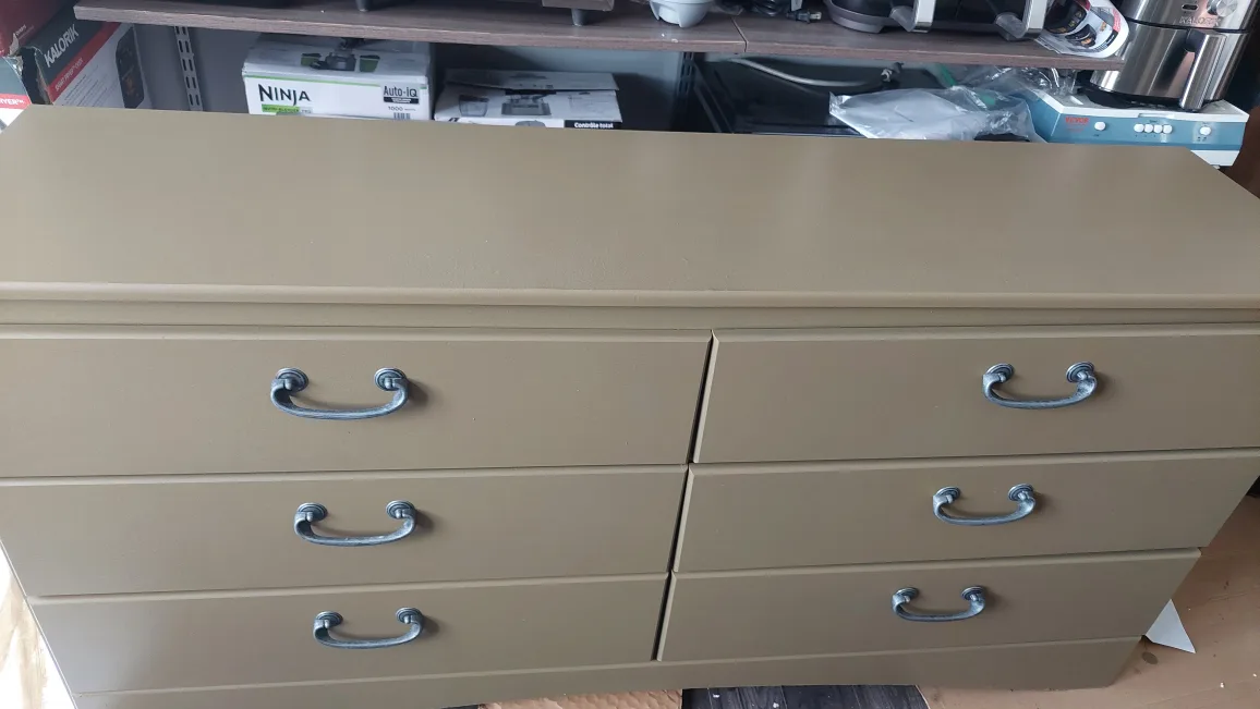 6-Drawer Dresser - Beige thumbnail
