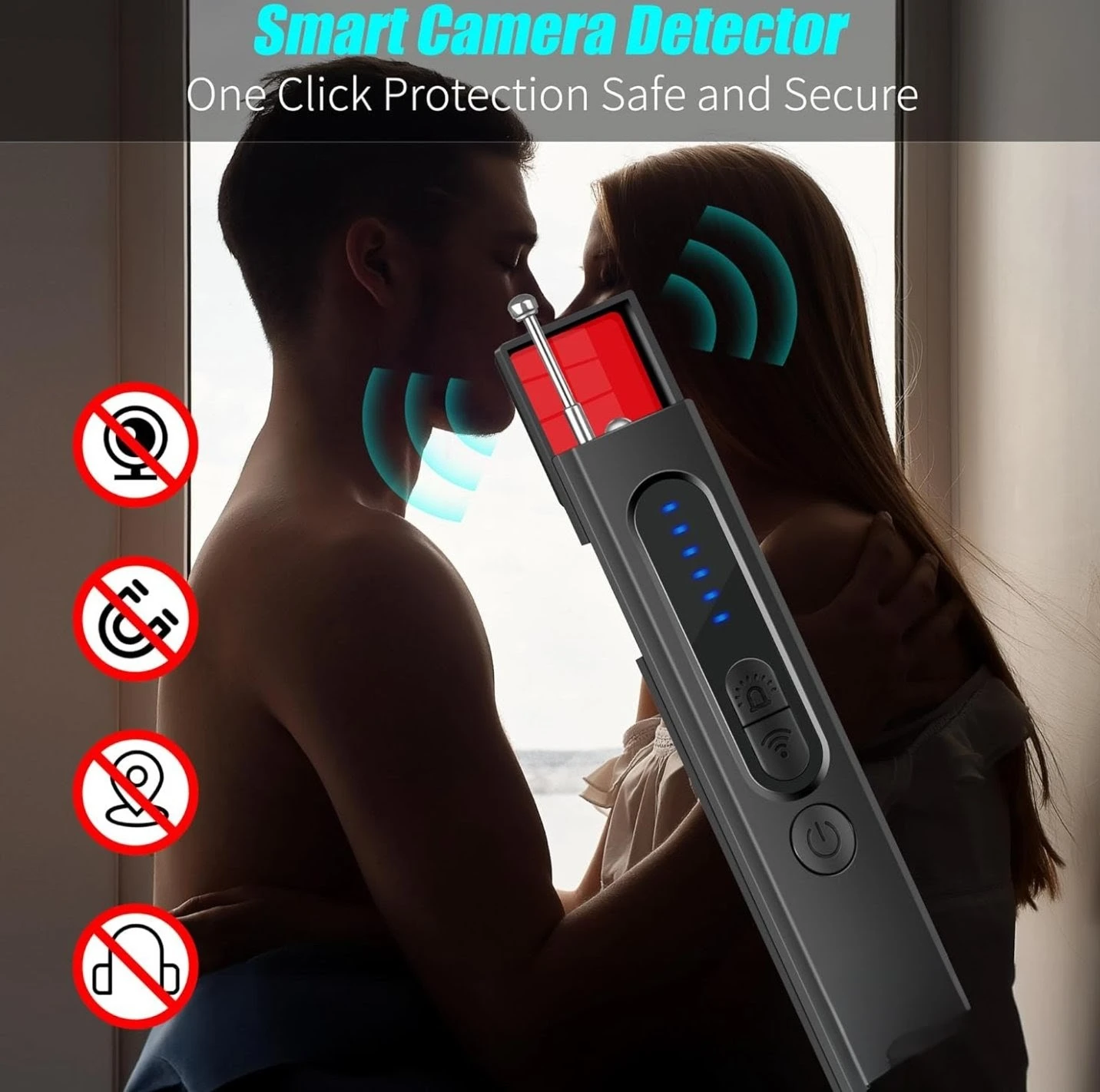 Spy Camera Detector, GPS Tracker Detector, Upgraded - photo 4