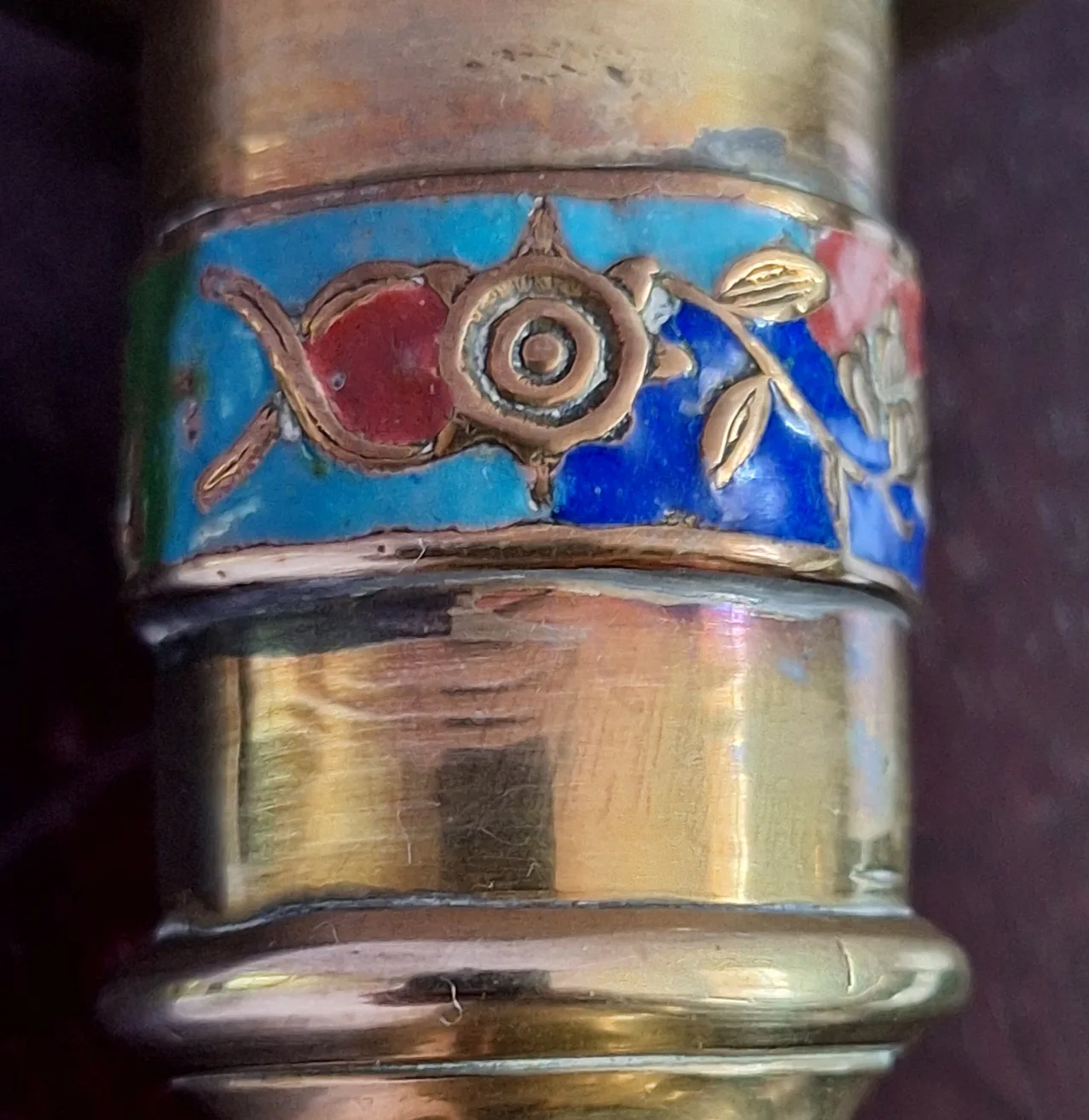 Vintage Brass Candlestick Holders (Pair) image indicator(6)