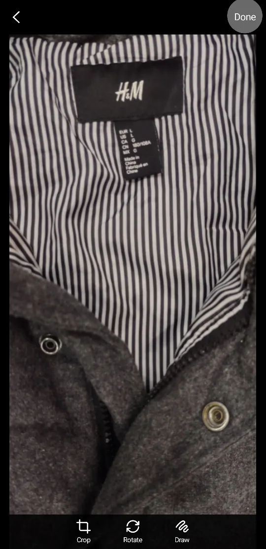 H&M Grey Puffer Vest image indicator(8)