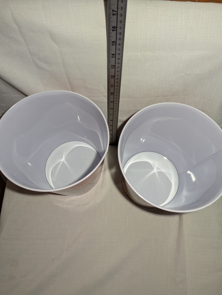 Coca Cola Coke metal garbage cans. Never Used - photo 4