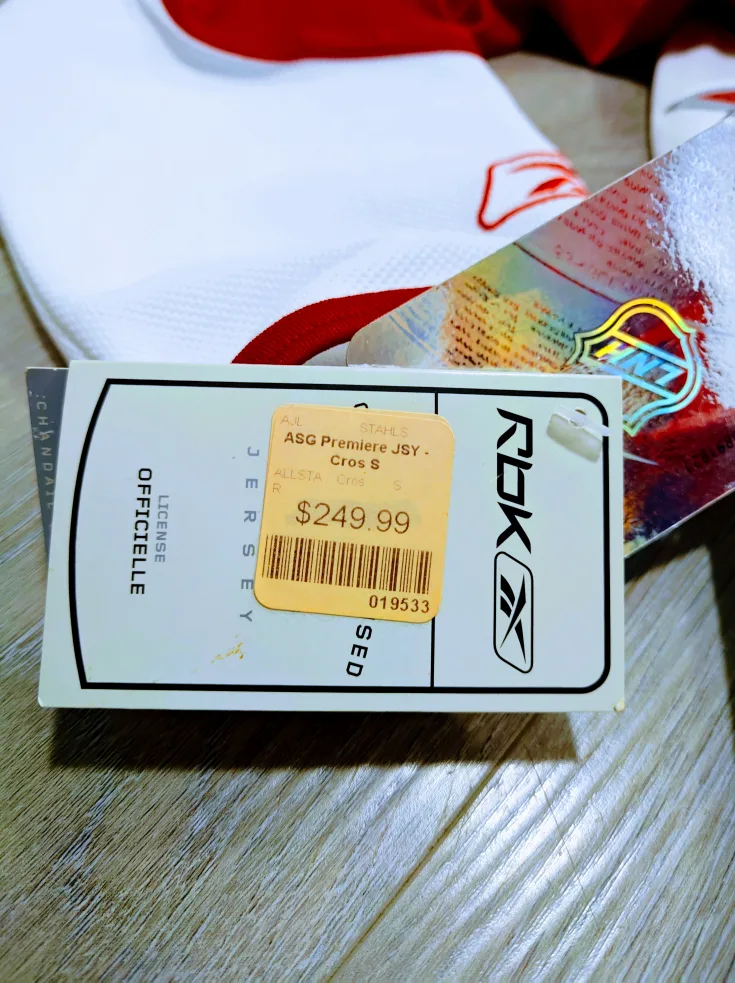 2007 Grail Dallas All Star Autographed Sidney Crosby Jersey image indicator(6)