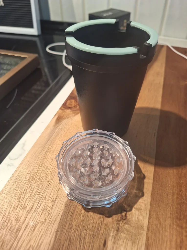 Ashtray and Grinder Set image indicator(2)