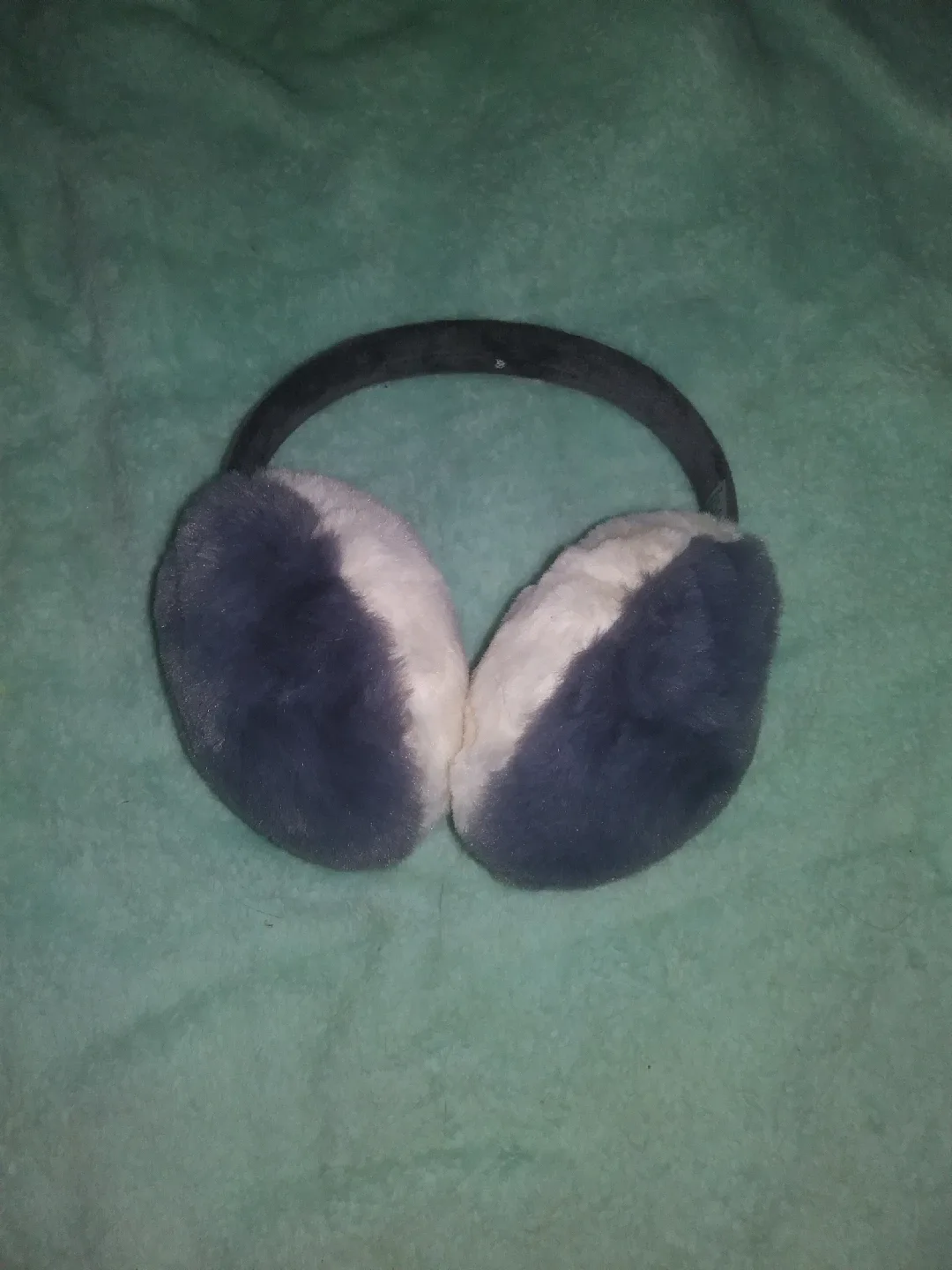 Blue and White Earmuffs thumbnail