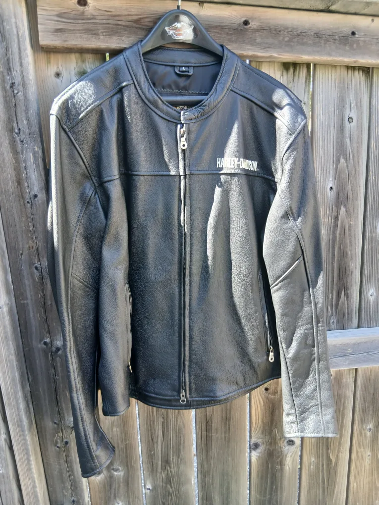 Harley-Davidson American Legend Black Leather Jacket - Large image indicator(2)