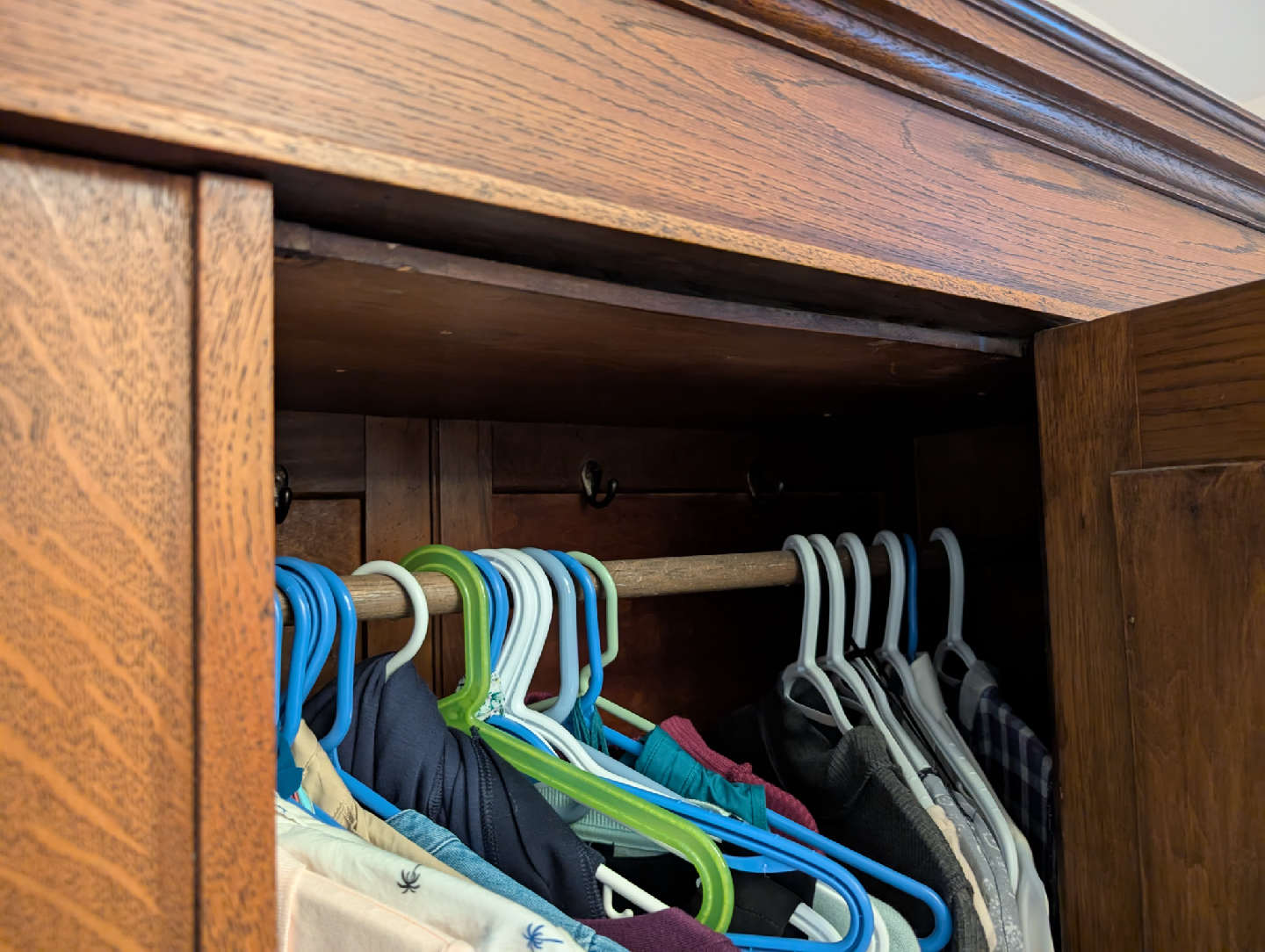 Antique Armoire with Mirror - photo 3