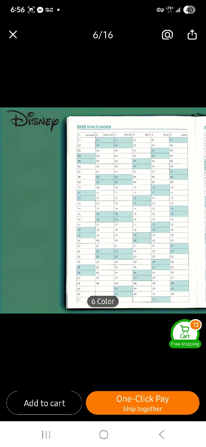 NEW Disney 2026 Stitch A5 Notebook - Pink 💖 image indicator(4)