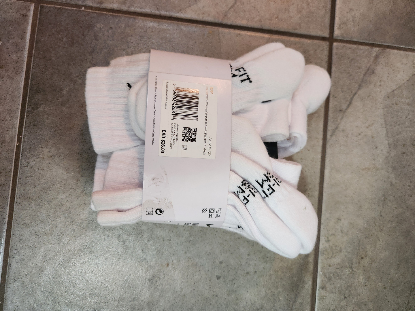 Nike Everyday Cushion Crew Socks - White