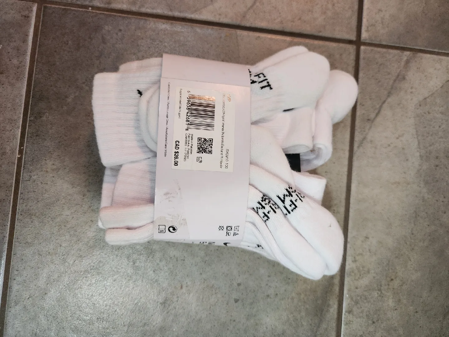 Nike Everyday Cushion Crew Socks - White