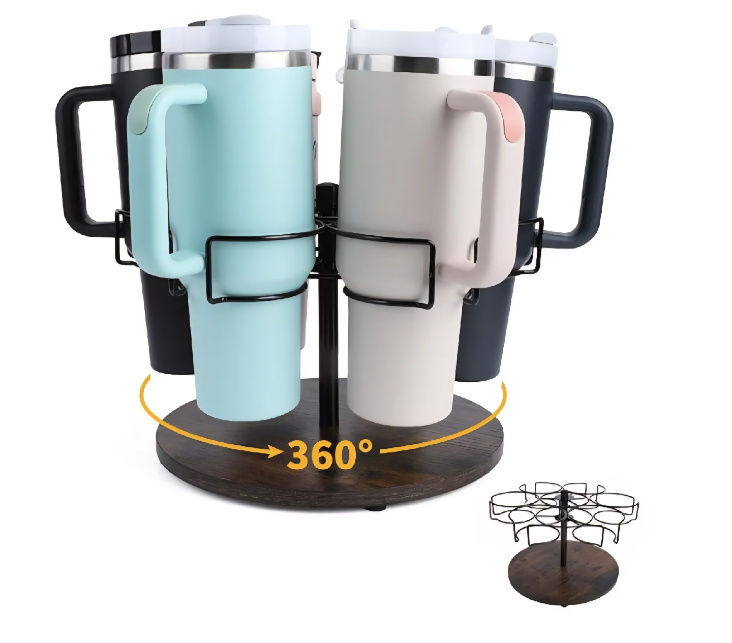 Rotating Cup Holder for Stanley, Owala, - photo 4